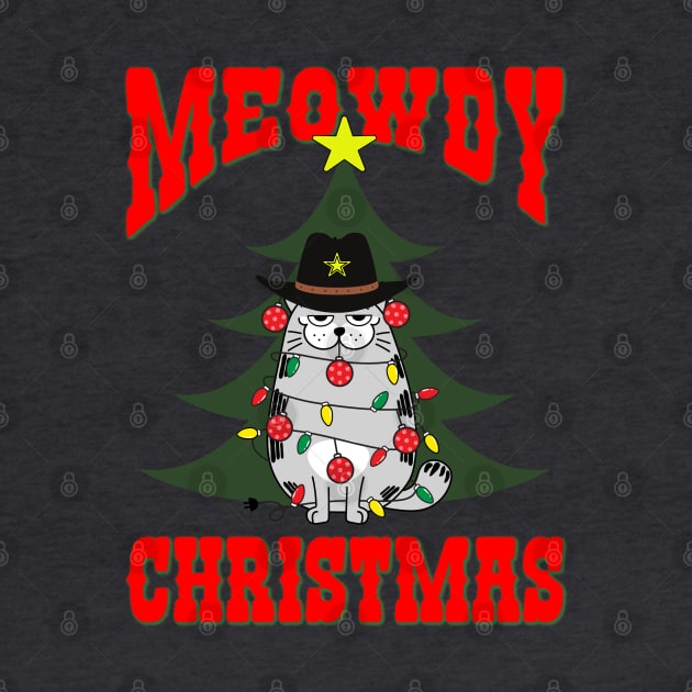 Meowdy Christmas by Blended Designs